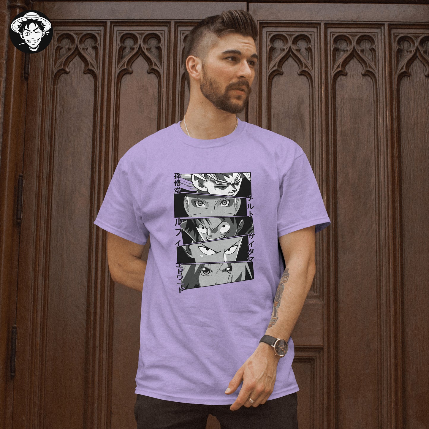 "Anime Heroes" Men's Regular Fit Tee