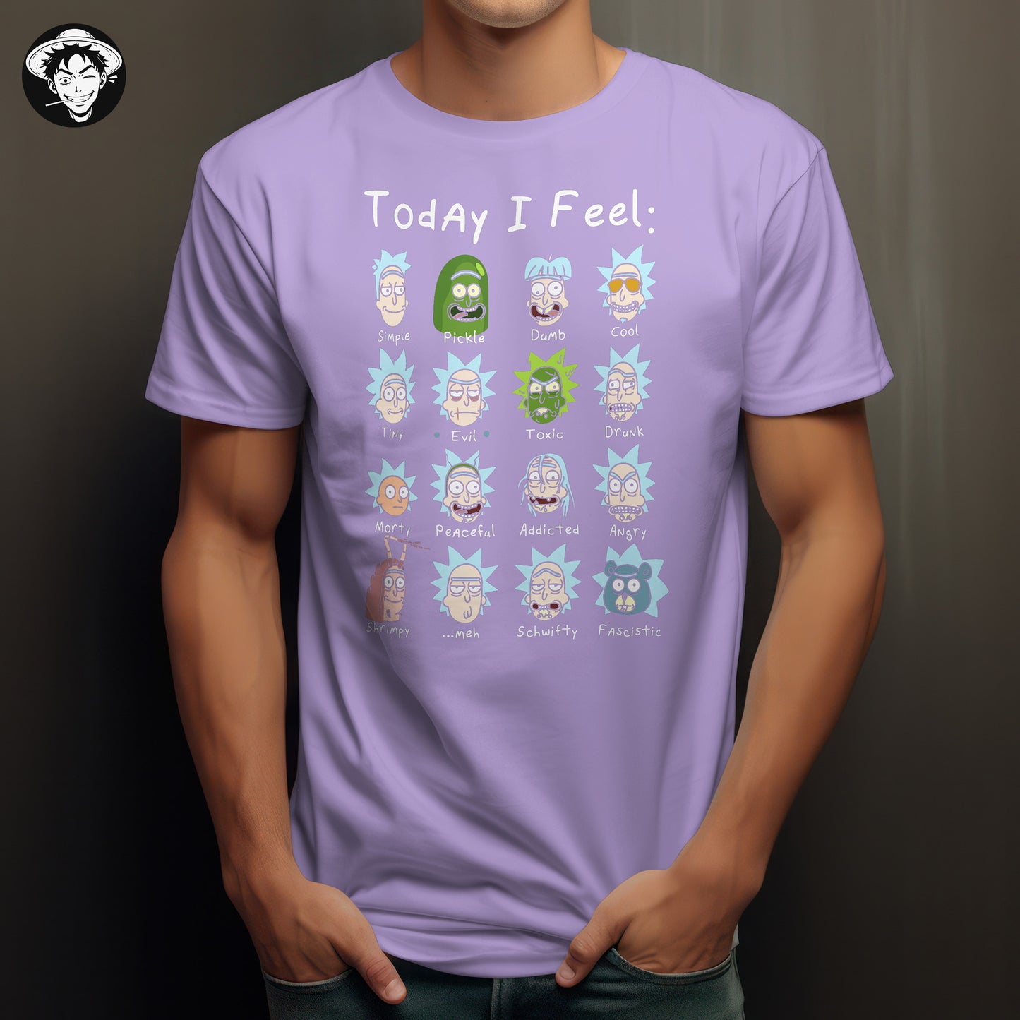 "Rick Today" Men's Regular Fit Tee