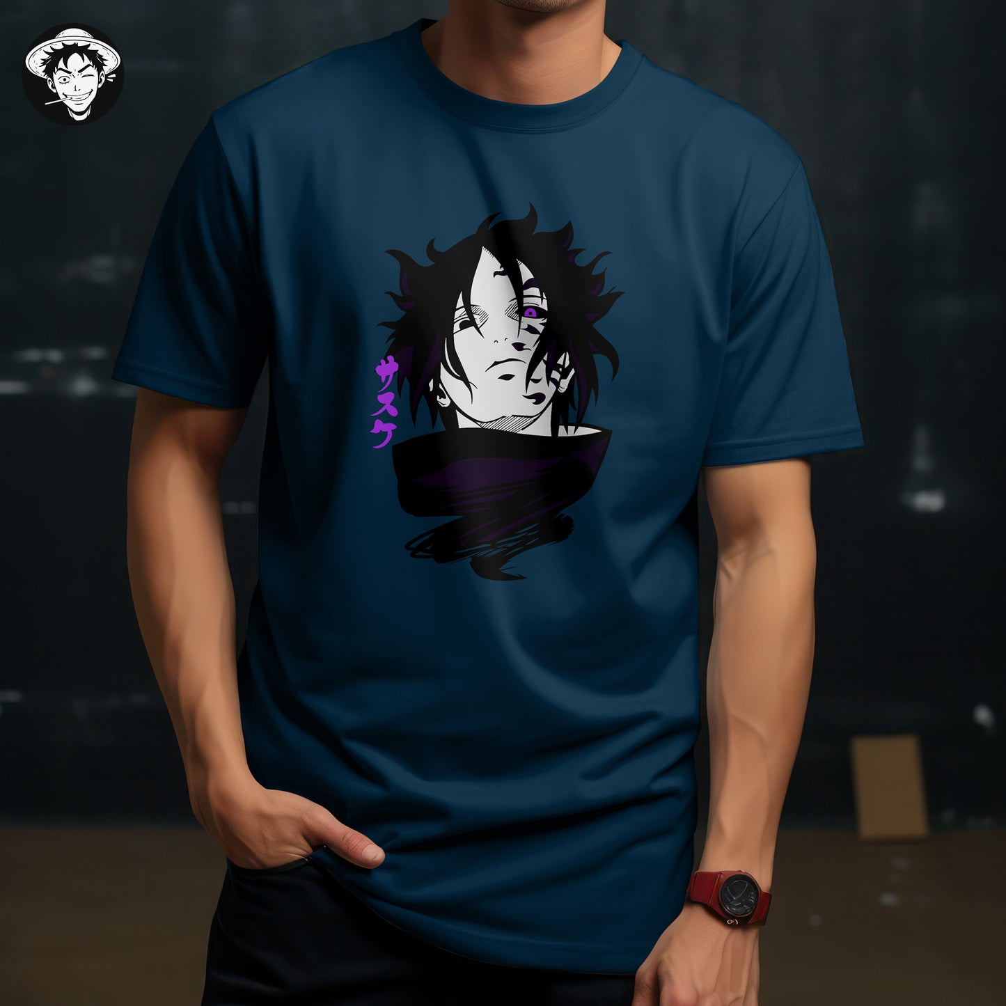 "Sasuke Cursed" Men's Regular Fit Tee