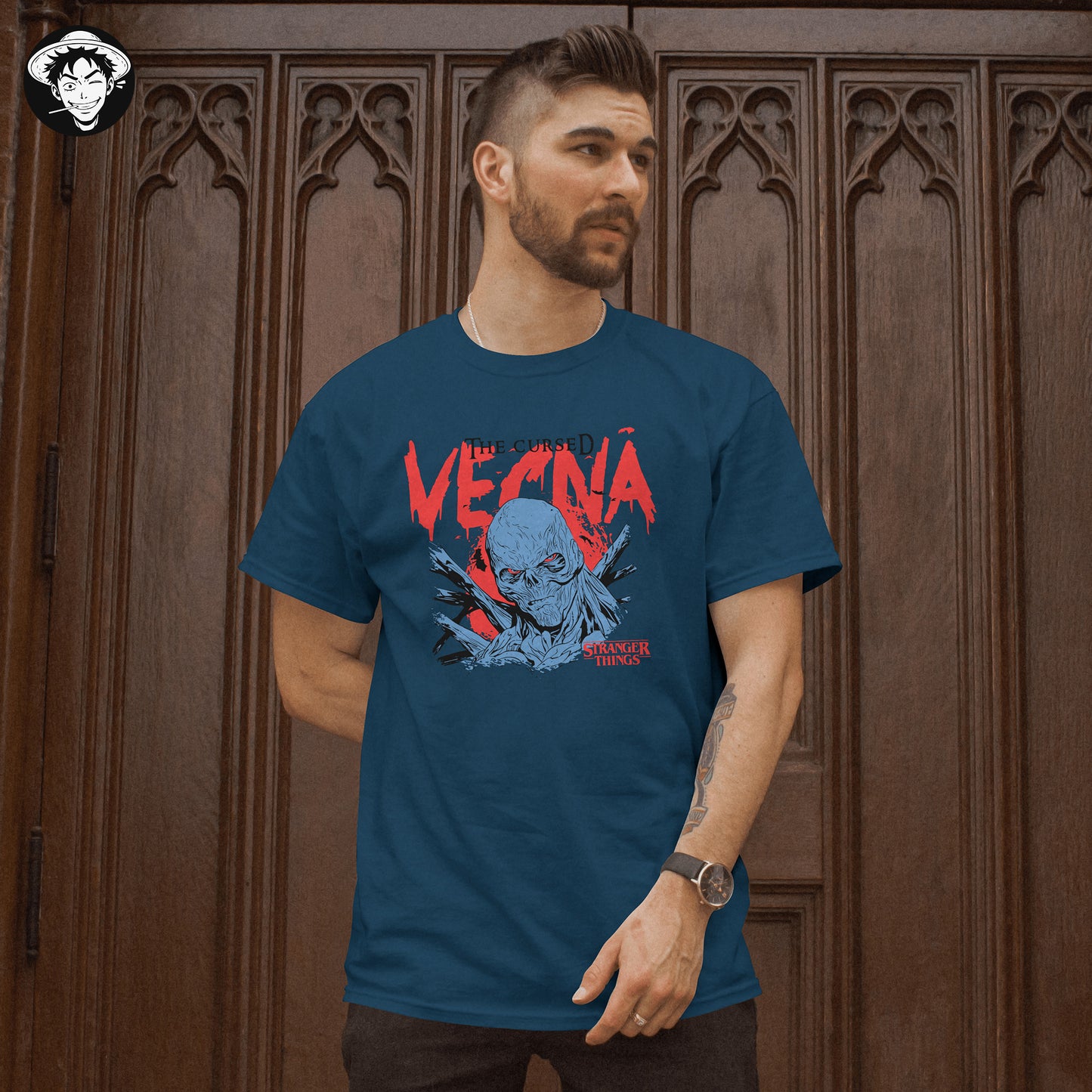 "Cursed Vecna" Men's Regular Fit Tee