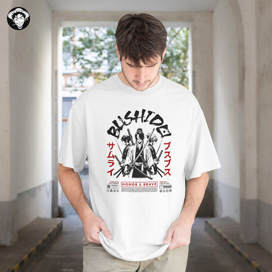 "Bushido" Men's Oversized Tee