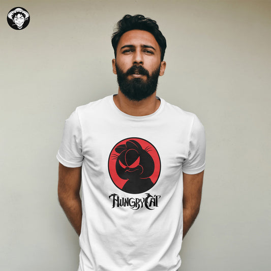 "Hungry Cat" Men's Regular Tee