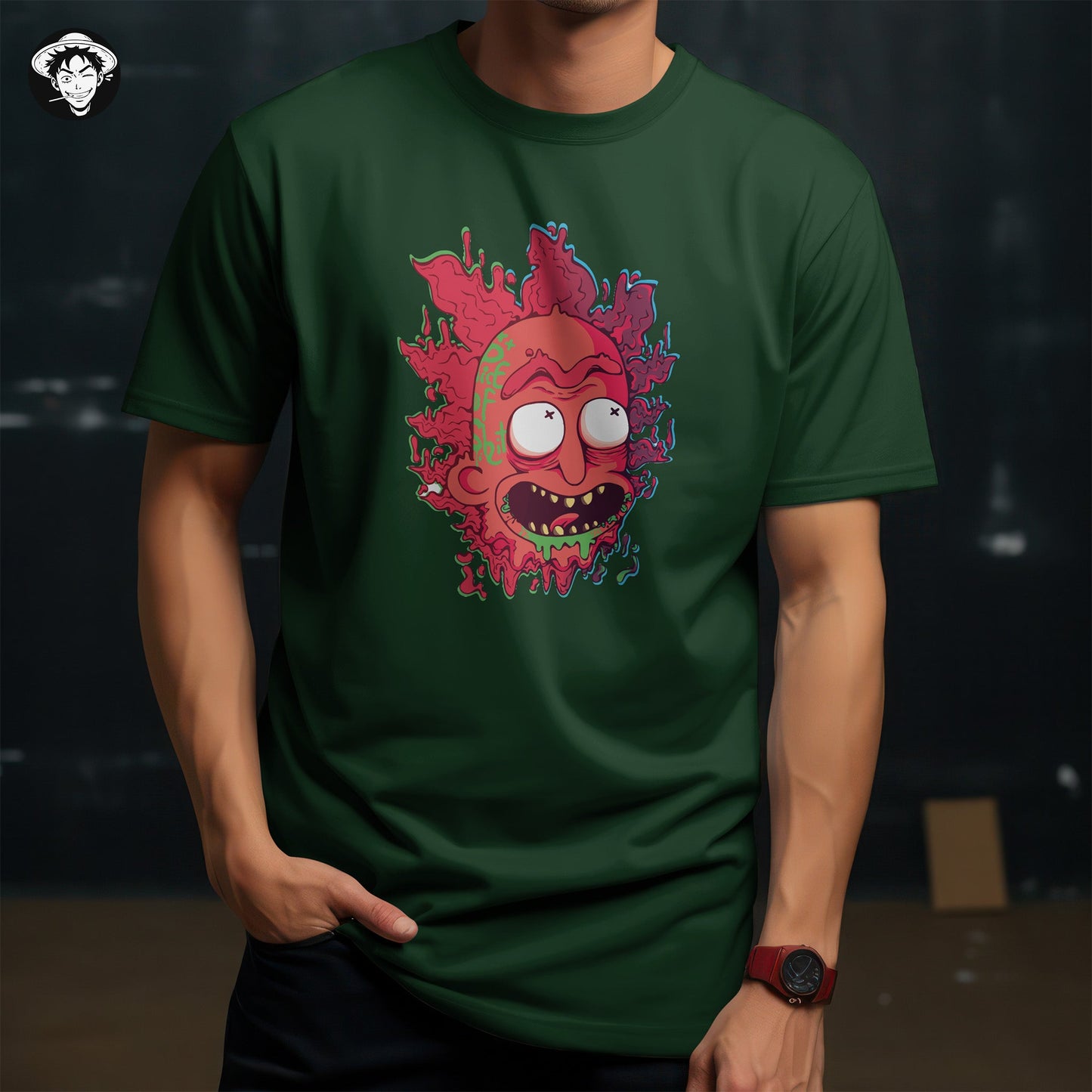"Melting Rick" Men's Regular Tee