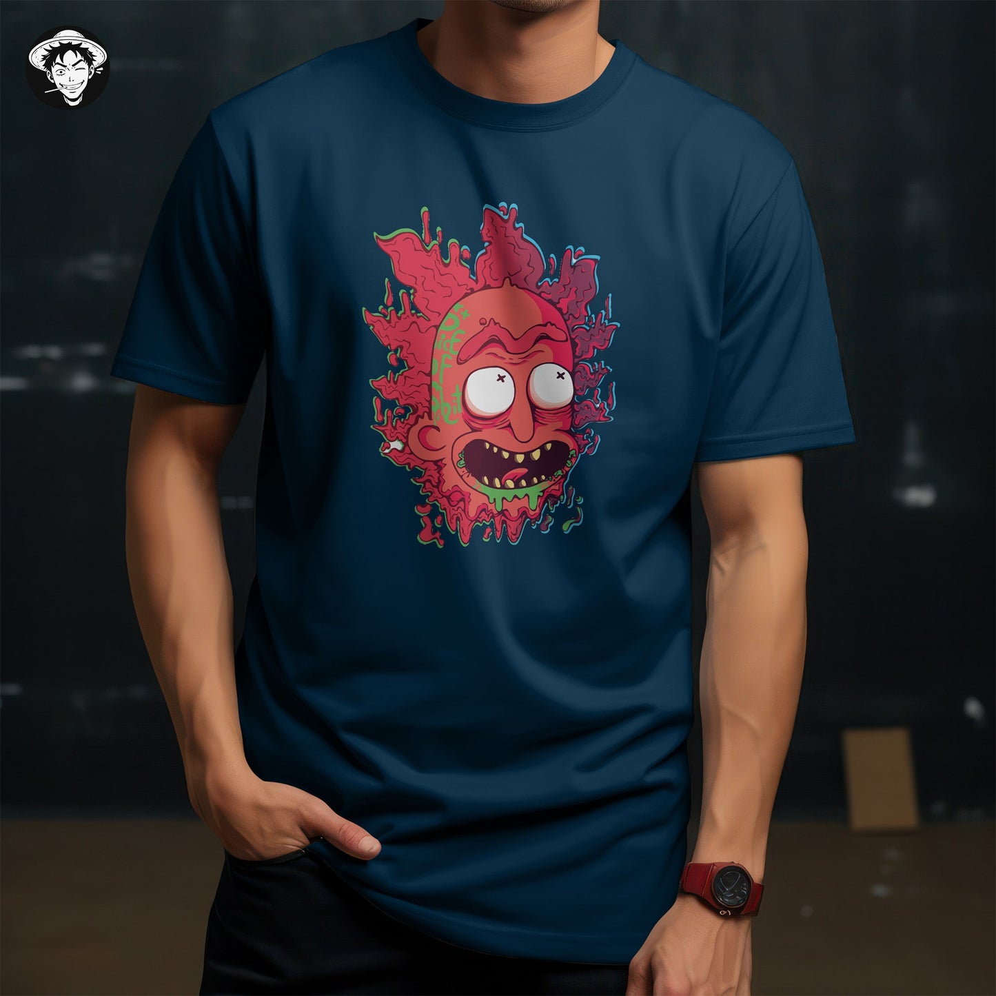 "Melting Rick" Men's Regular Tee
