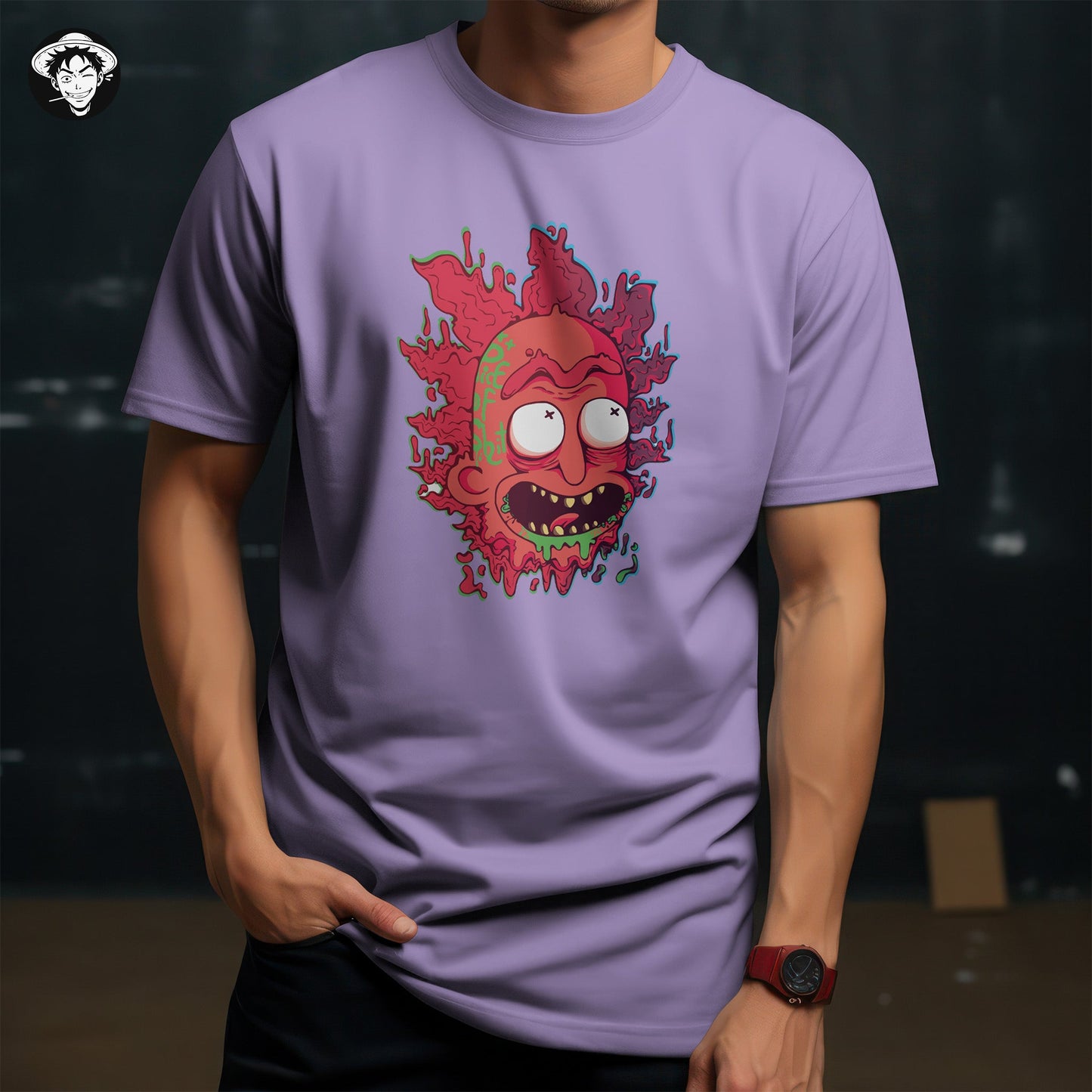 "Melting Rick" Men's Regular Tee