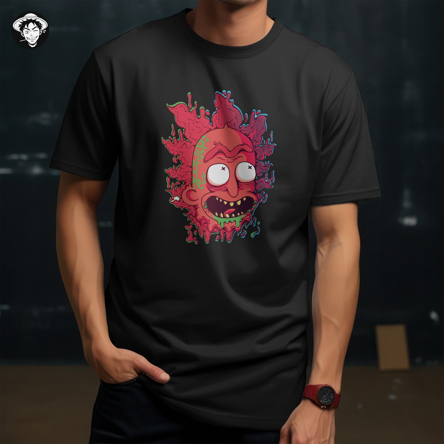 "Melting Rick" Men's Regular Tee