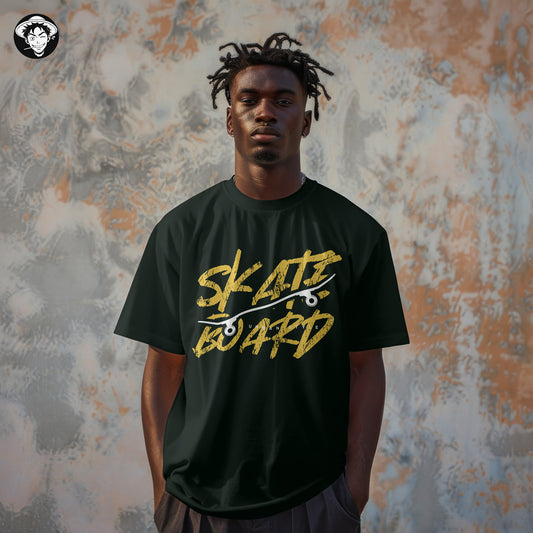 "Skate Board" Men's Oversized Tee