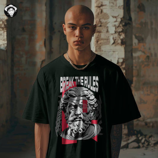 "Break The Rules" Men's Oversized Tee