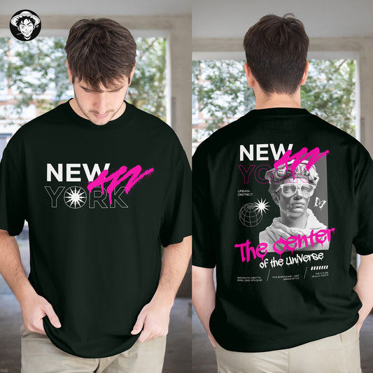 "New York" Men's Oversized Tee
