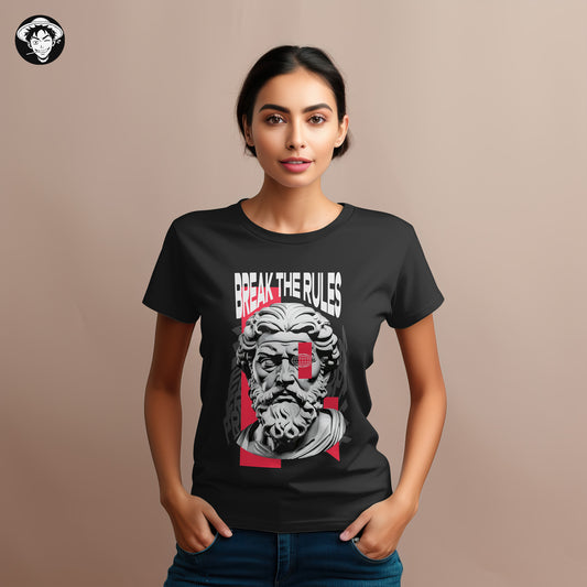 "Break The Rules" Women's Regular Tee
