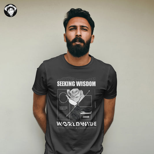 "Seeking Wisdom" Men's Regular Tee