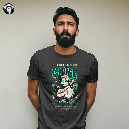 "Don't Care" Men's Regular Tee