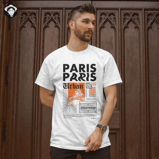 "Urban Paris" Men's Regular Tee