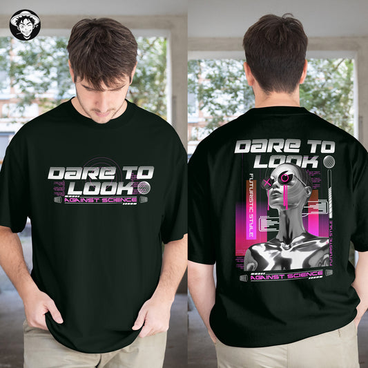 "Dare To Look" Men's Oversized Tee