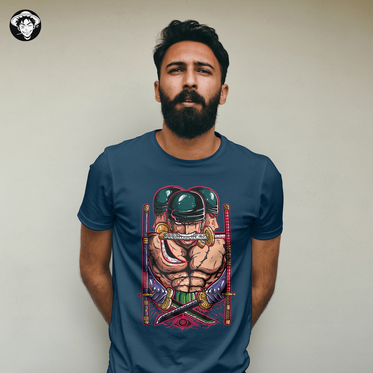 "Zoro's Nine Swords Ashura" Men's Regular Tee