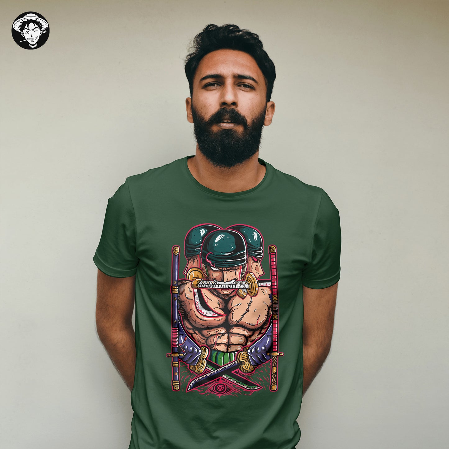 "Zoro's Nine Swords Ashura" Men's Regular Tee