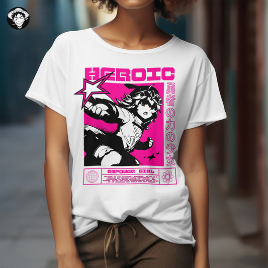 "Heroic Girl" Women's Regular Tee