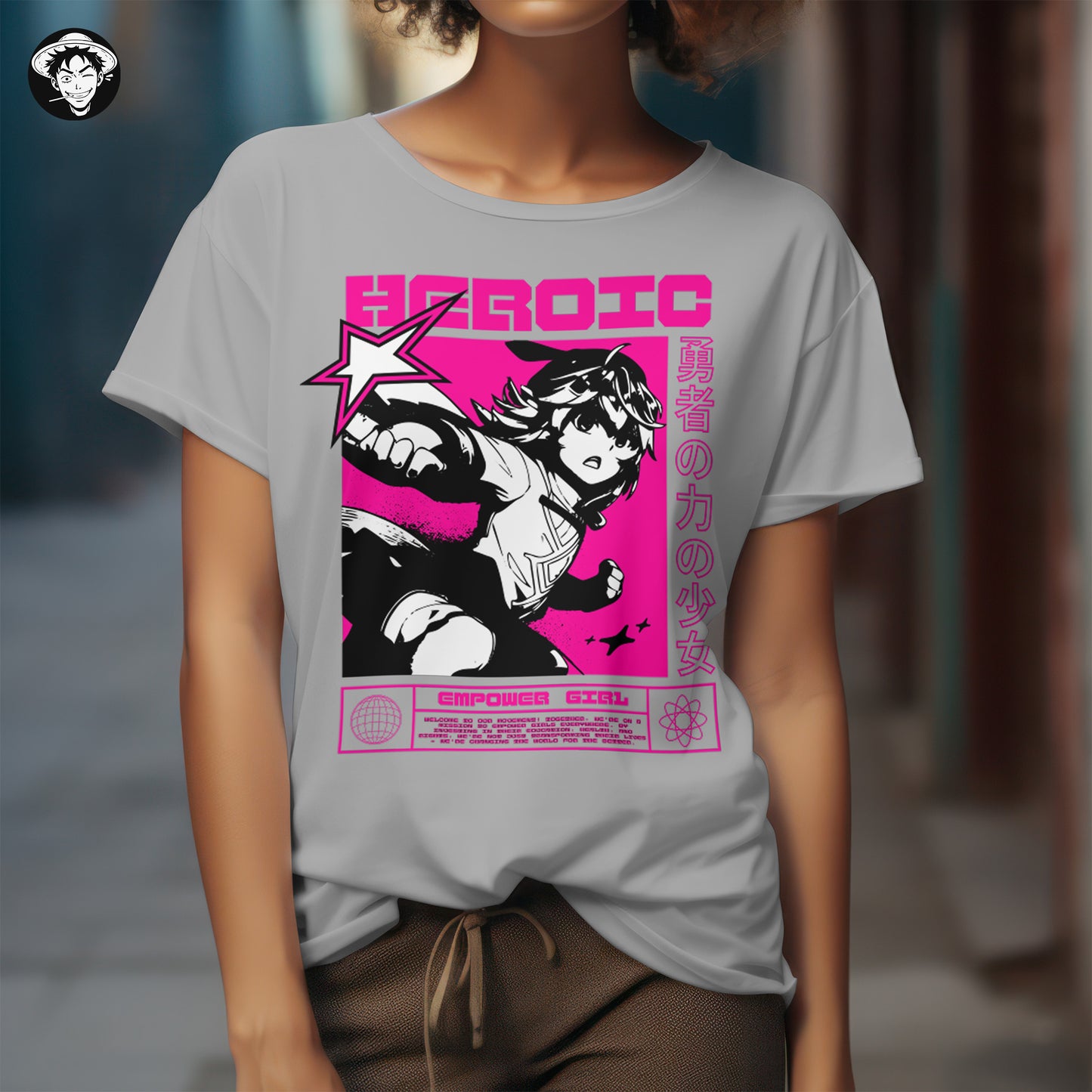 "Heroic Girl" Women's Regular Tee