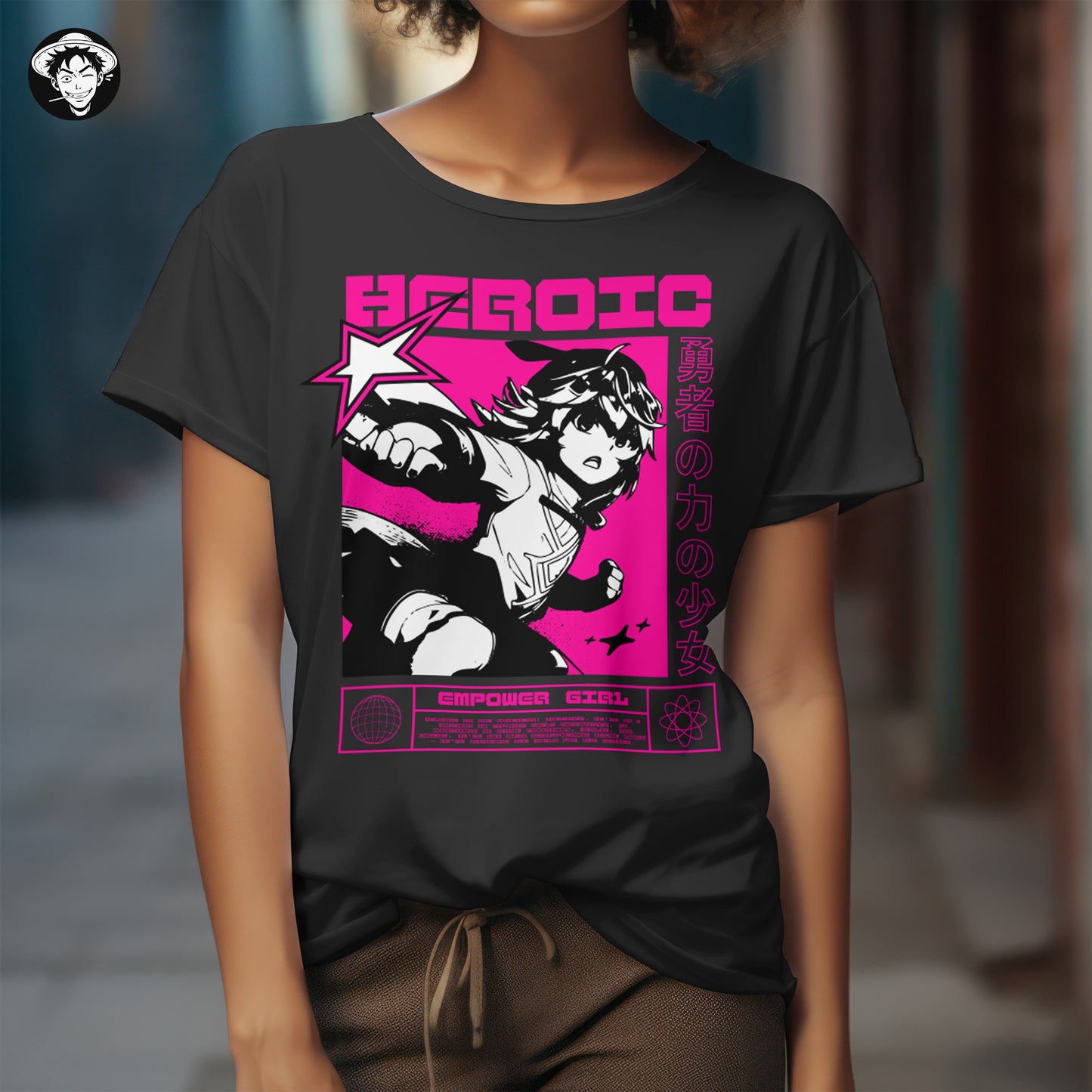 "Heroic Girl" Women's Regular Tee