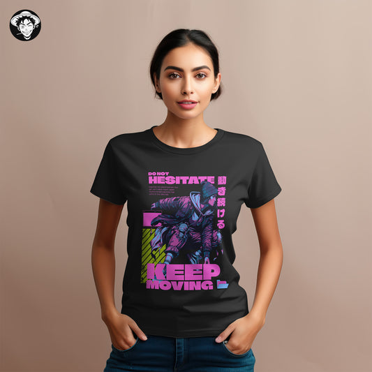 "Keep Moving" Women's Regular Tee