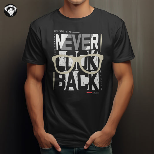 "Never Look Back" Men's Regular Tee