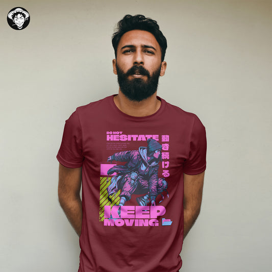 "Keep Moving" Men's Regular Tee