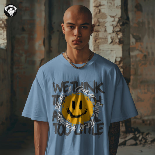 "Great Smile" Men's Oversized Tee