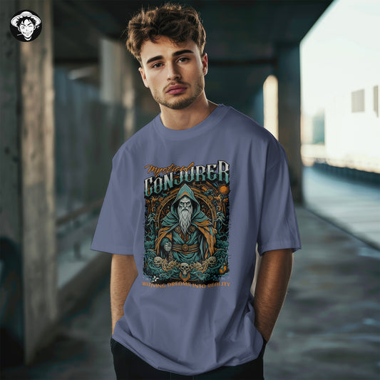 "Mystical Conjurer" Men's Oversized Tee