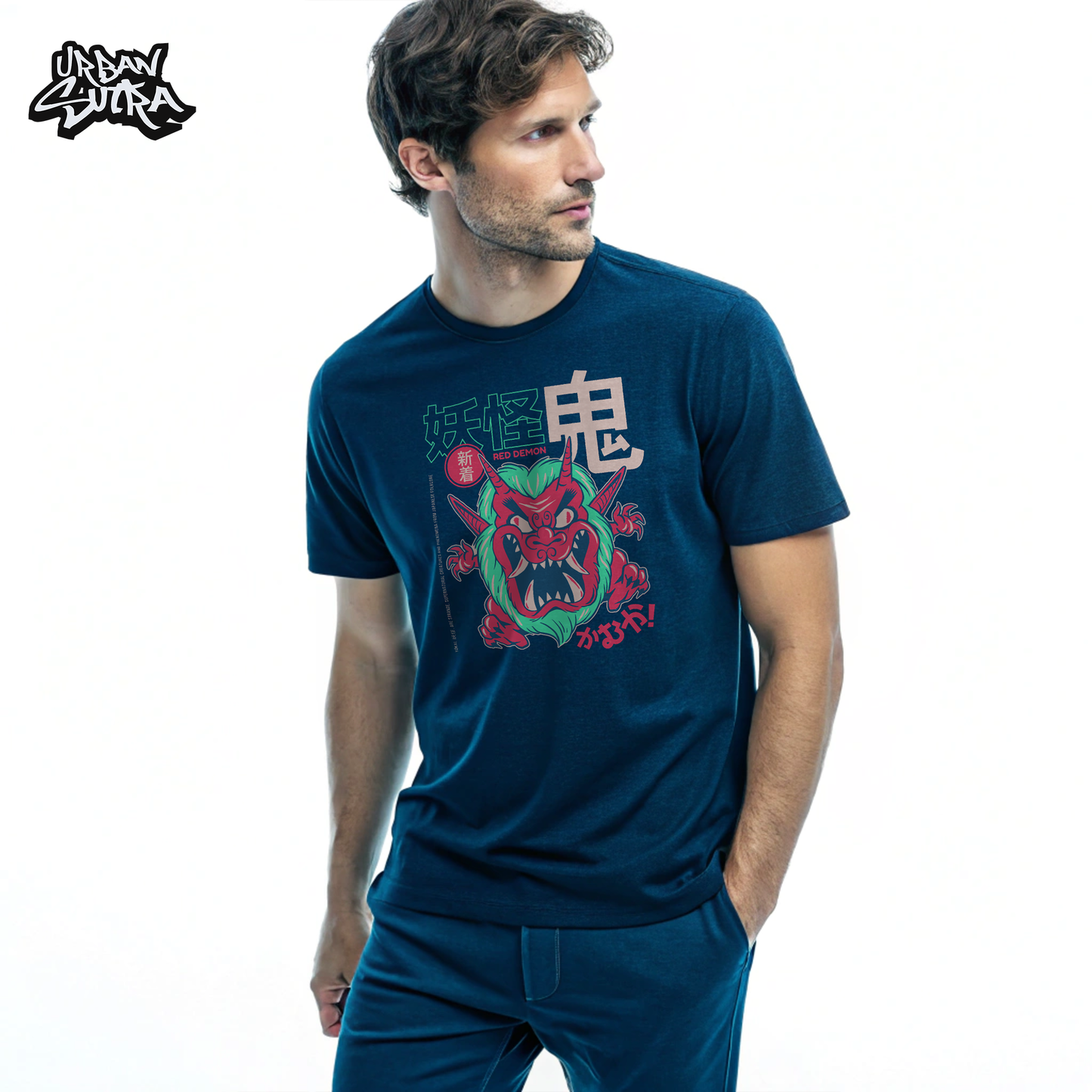 "Oni Mask" Men's Regular Fit Tee