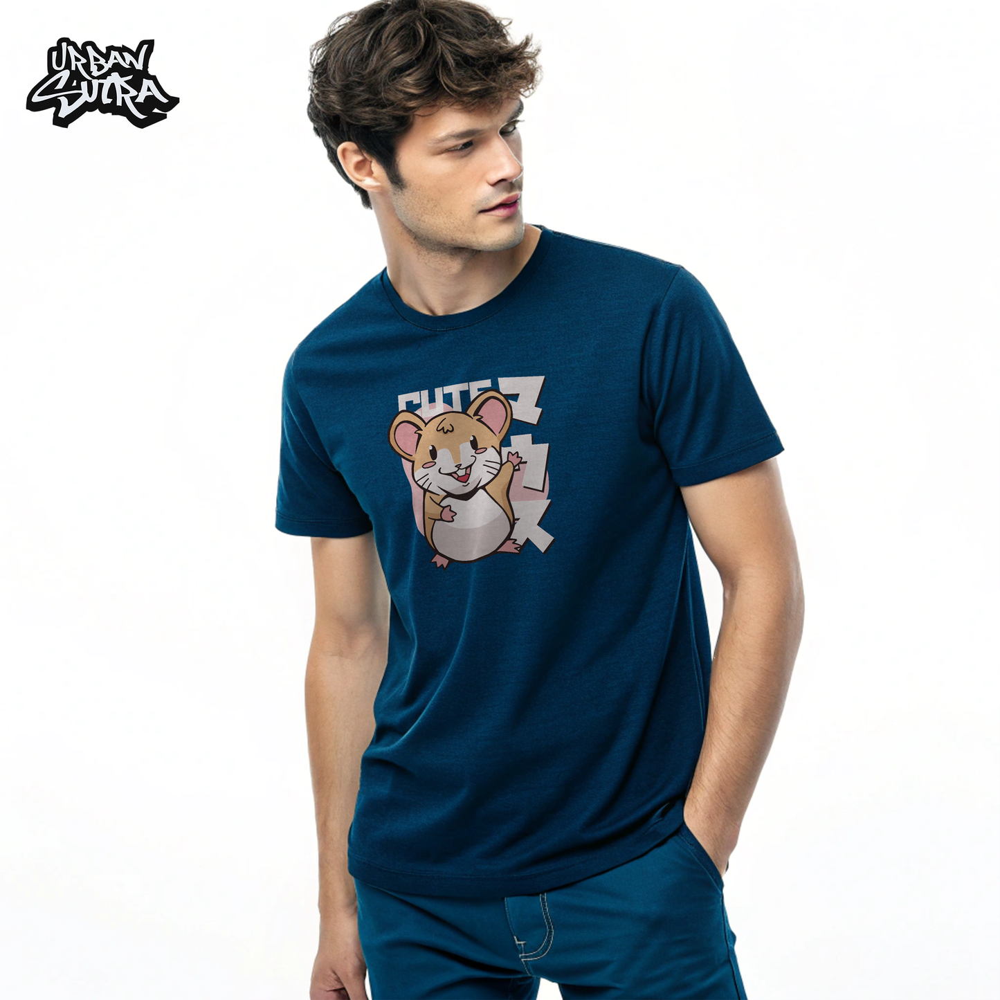 "Cute Hamster" Men's Regular Fit Tee