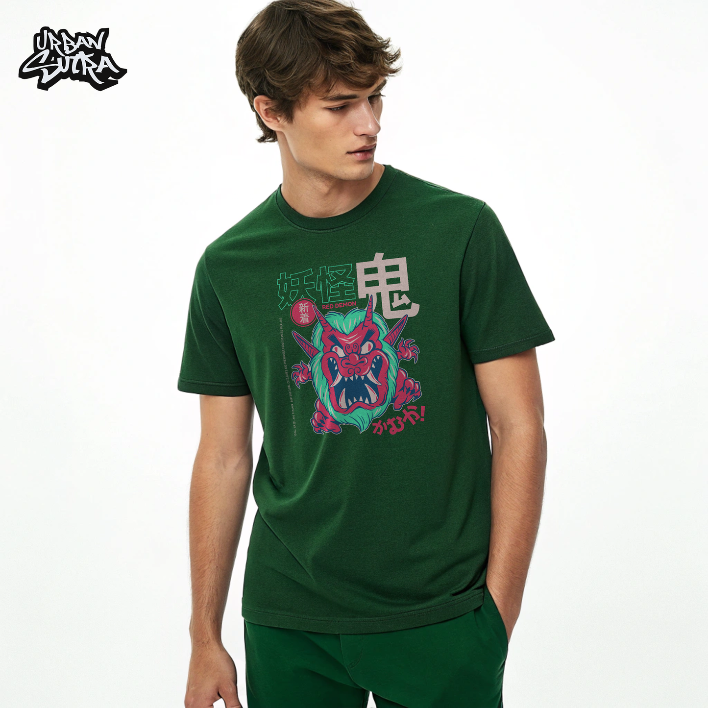 "Oni Mask" Men's Regular Fit Tee