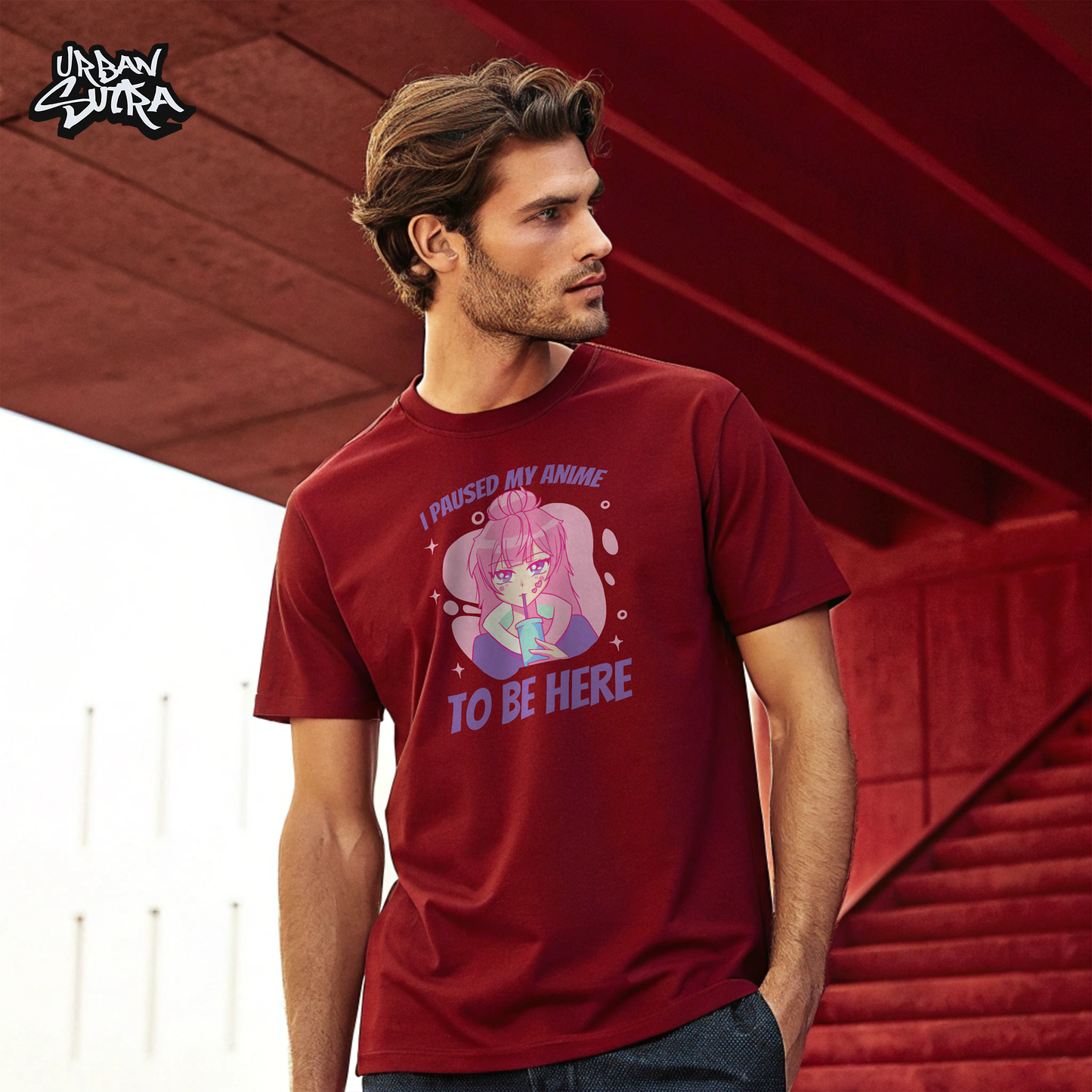 "Anime Love" Men's Regular Fit Tee