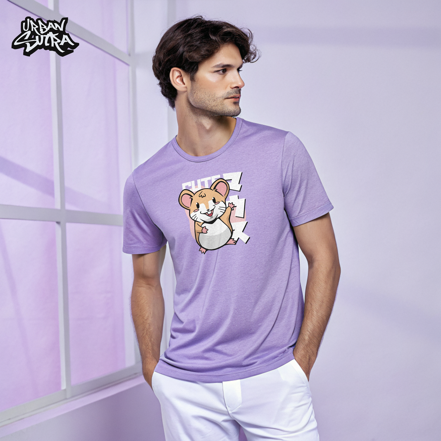 "Cute Hamster" Men's Regular Fit Tee