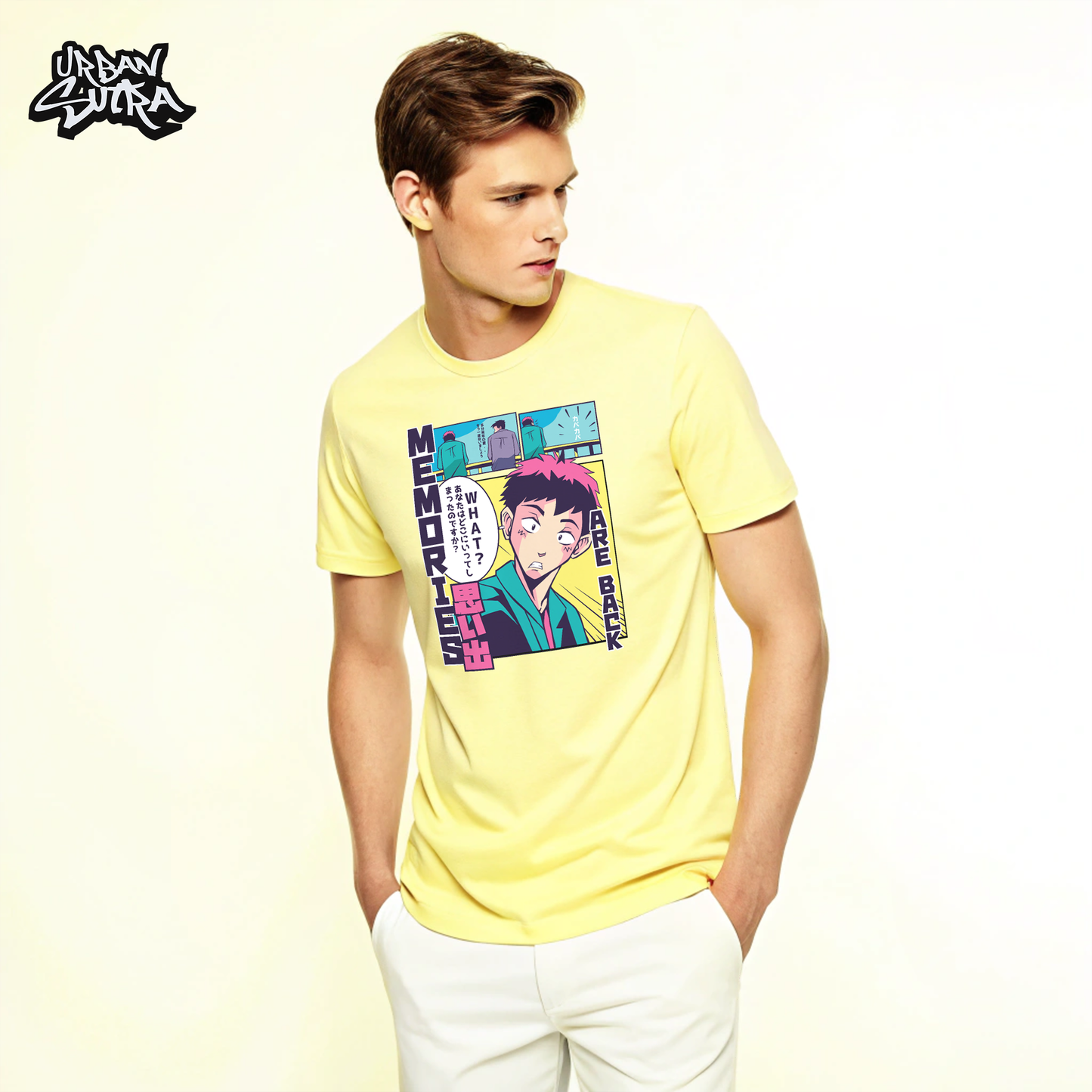 "Memories Return" Men's Regular Fit Tee