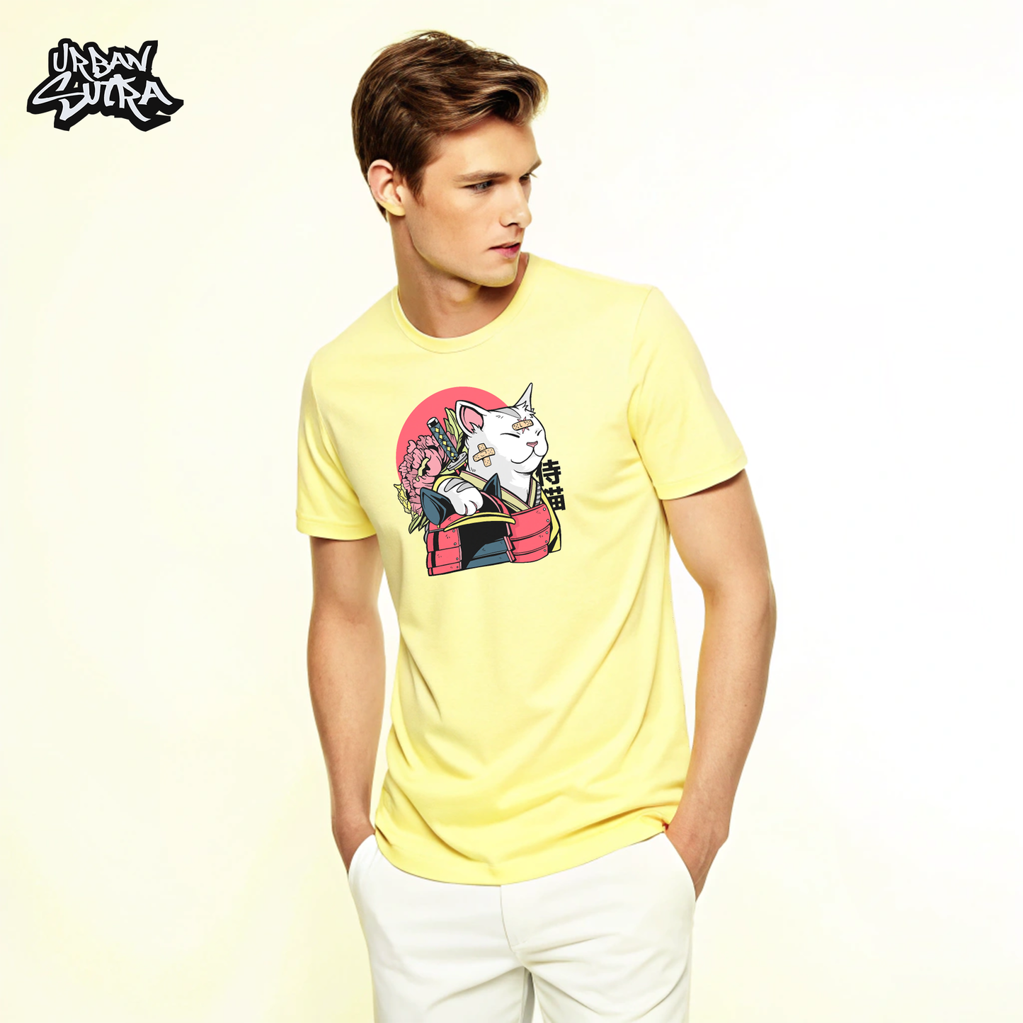 "Neko Shogun" Men's Regular Fit Tee