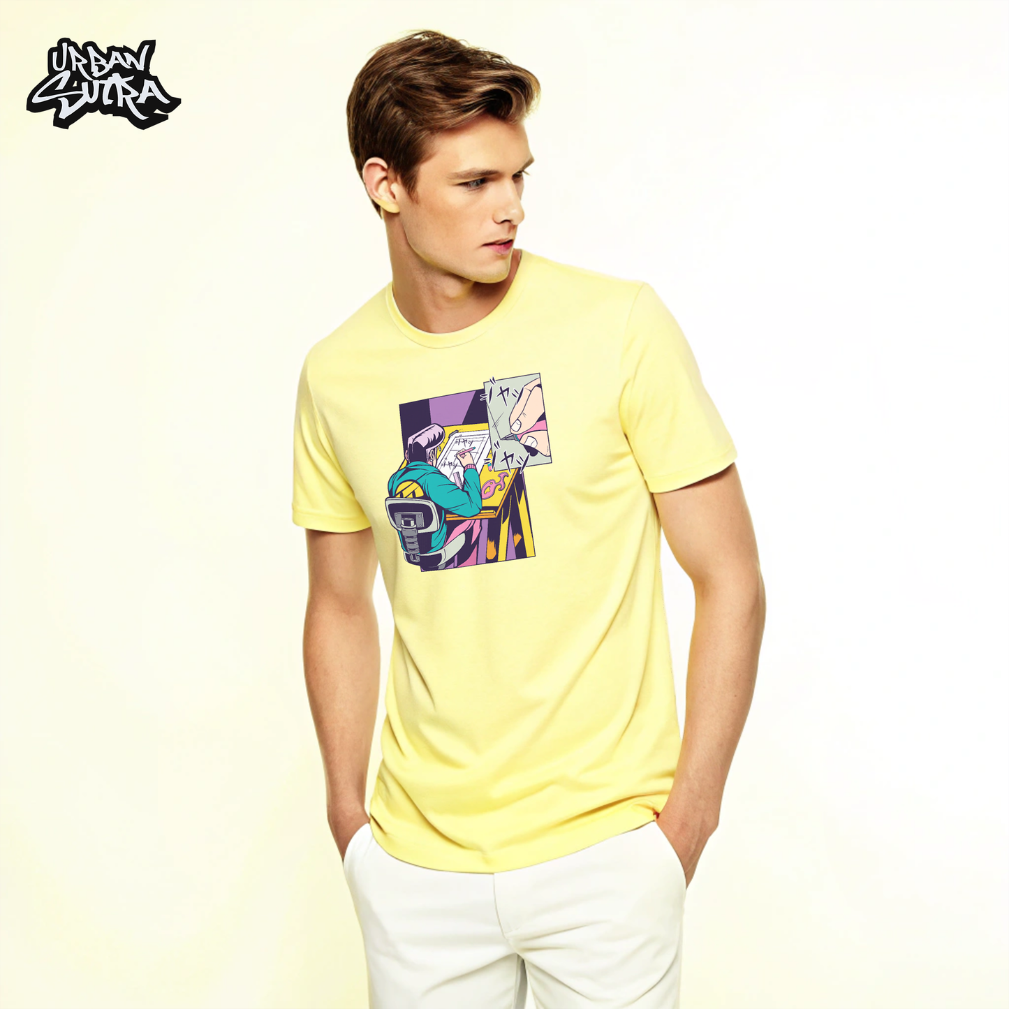 "Mangaka" Men's Regular Fit Tee
