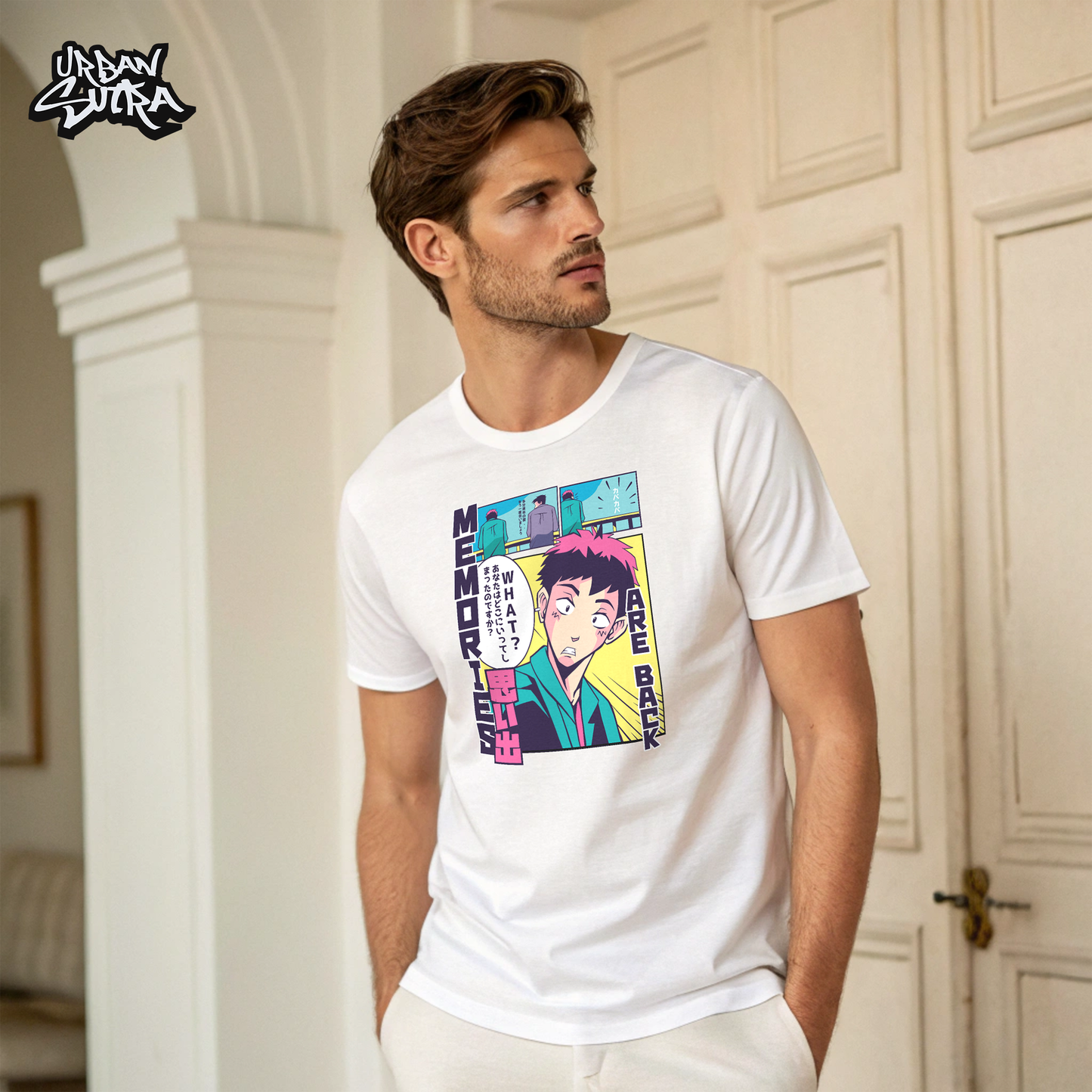 "Memories Return" Men's Regular Fit Tee