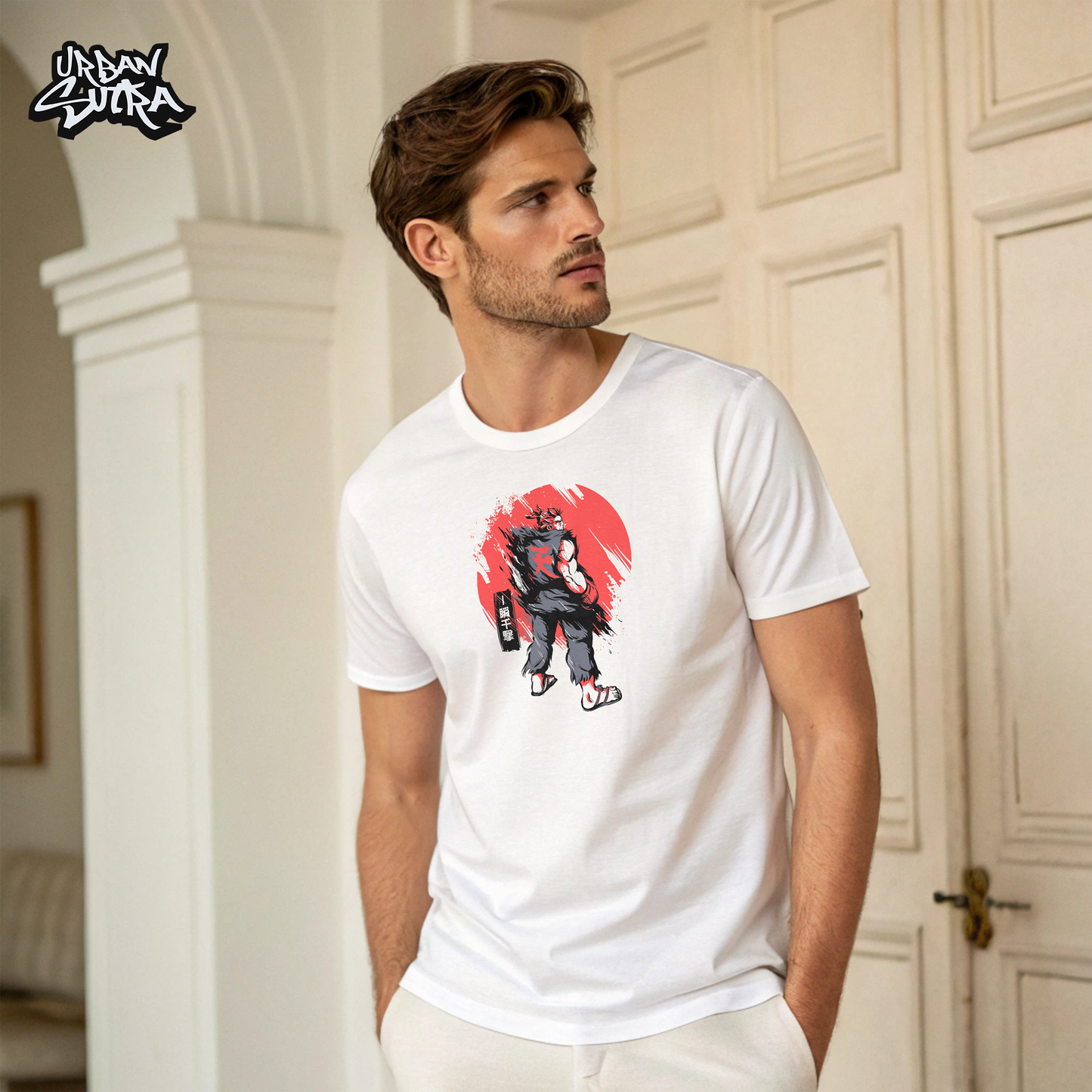"Bloody Brawler" Men's Regular Fit Tee