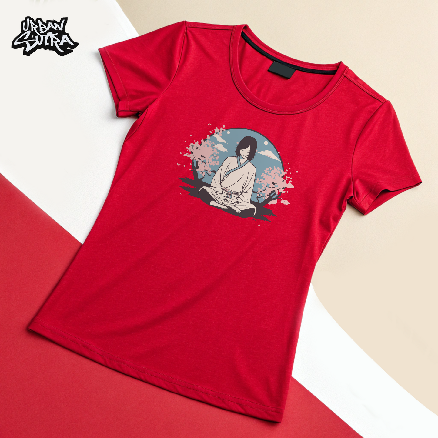 "Silent Meditation" Women's regular Tee