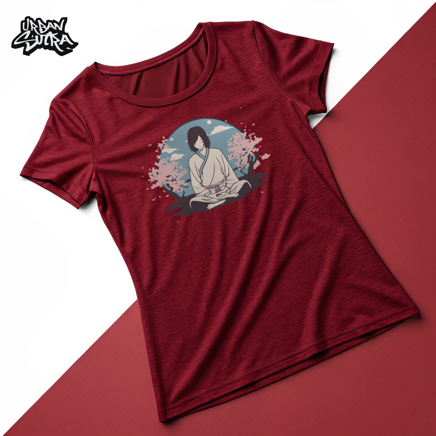 "Silent Meditation" Women's regular Tee
