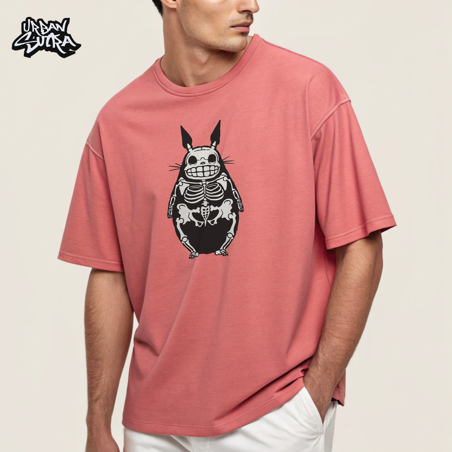 "X-Ray Vision" Men's Oversized Tee
