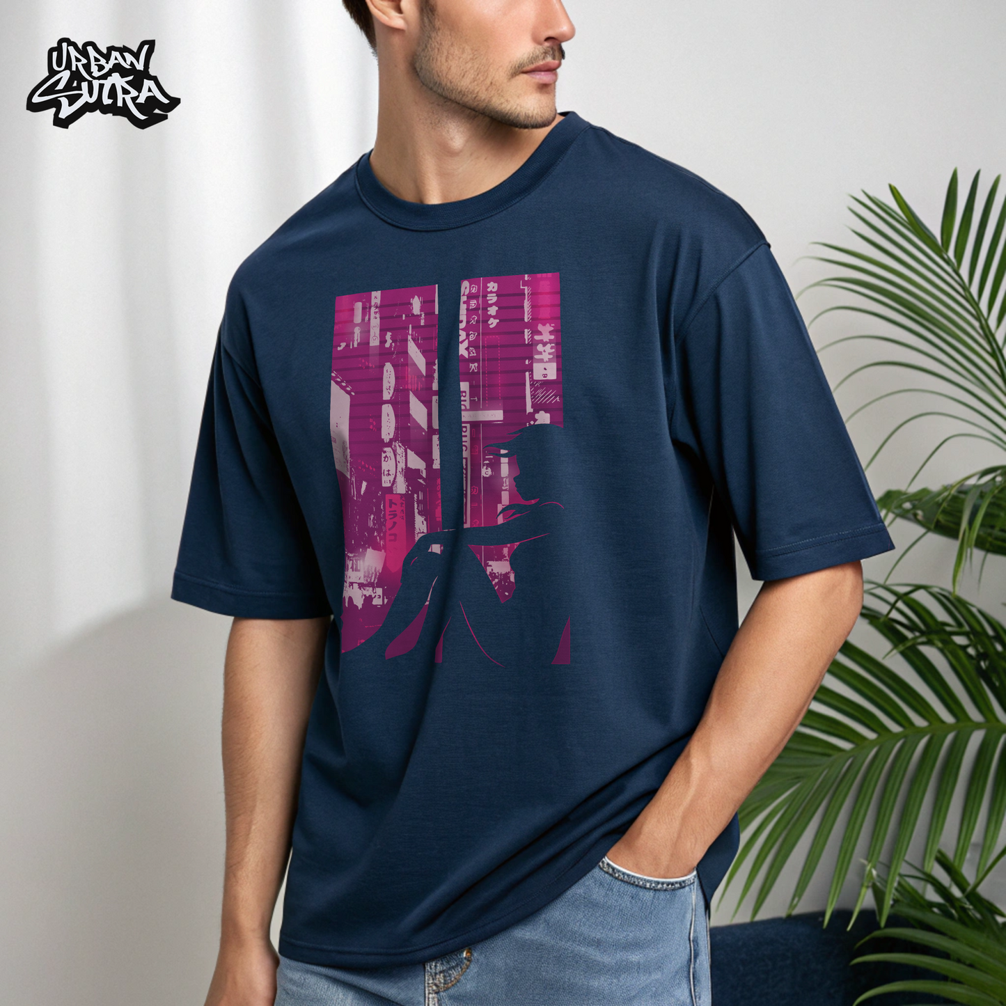"Transcendence" Men's Oversized Tee