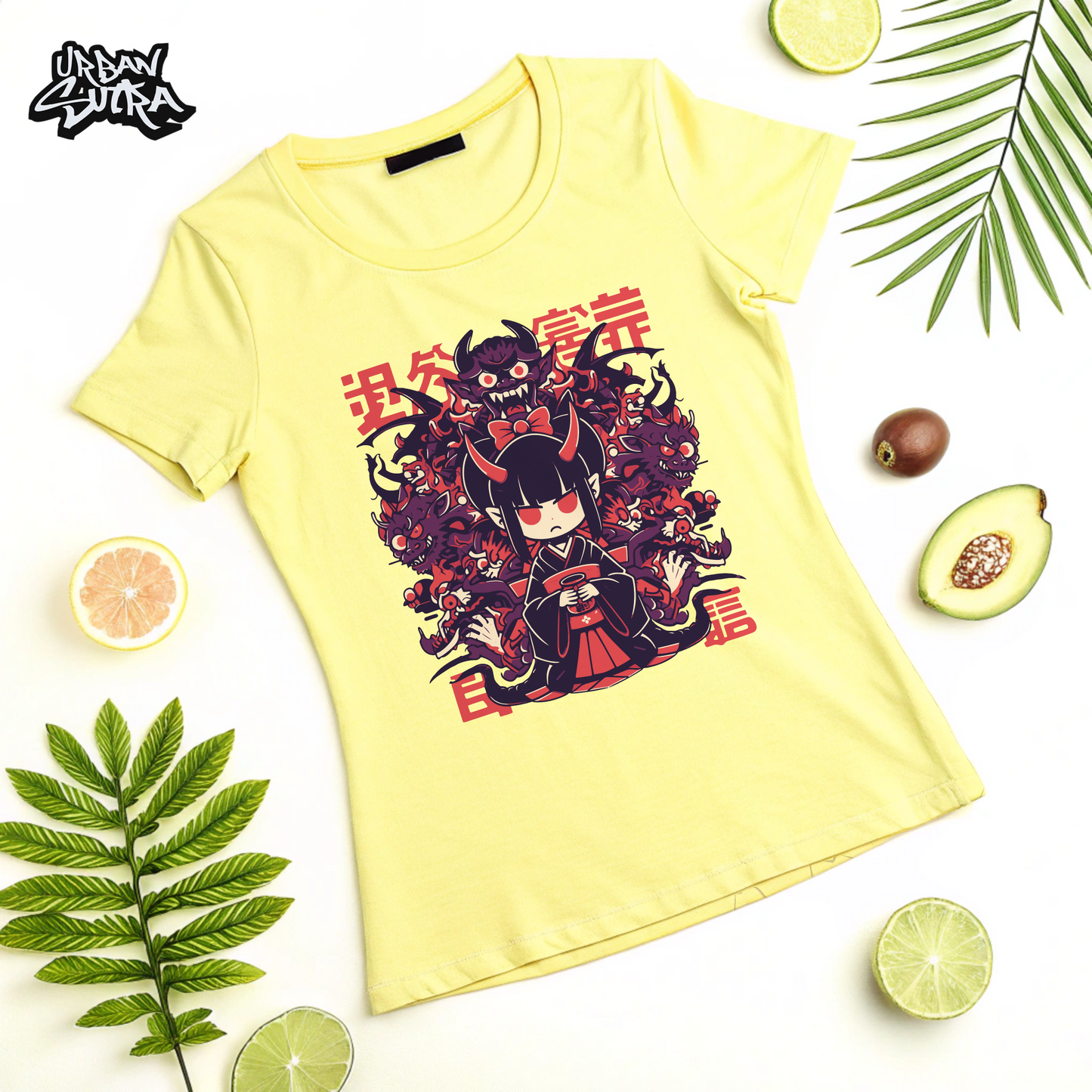 "Demon Oiran" Women's Regular Tee