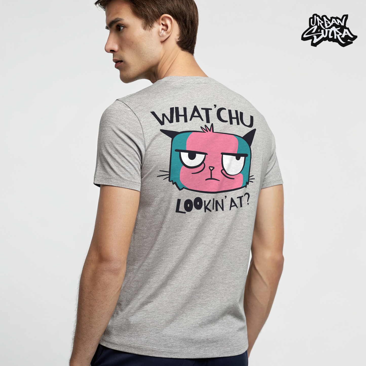 "What'chu Lookin' At?" Men's Regular Fit Tee