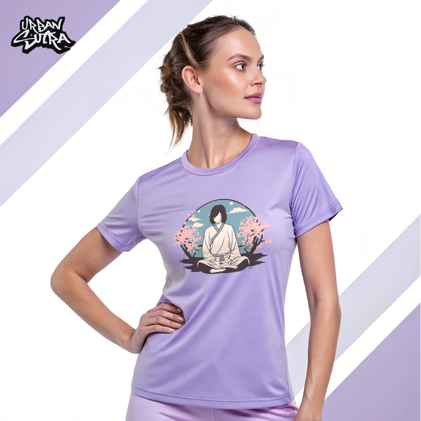 "Silent Meditation" Women's regular Tee