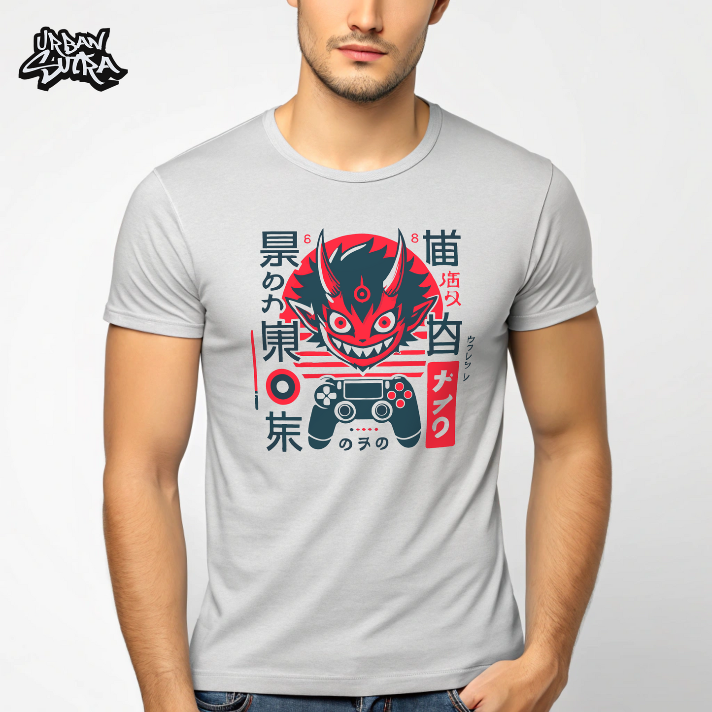 "Gaming Demon" Men's Regular Fit Tee
