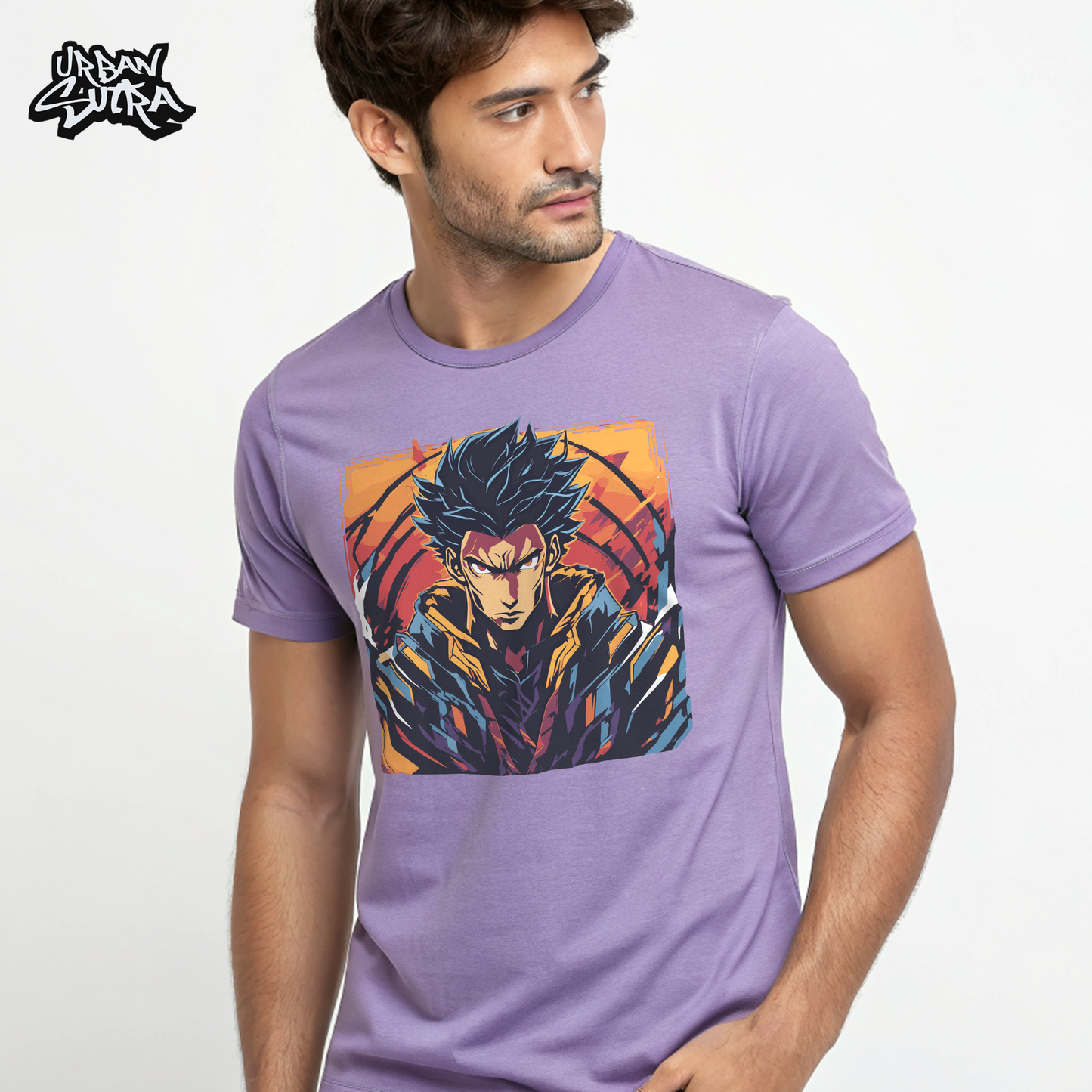 "Hero Verse" Men's Regular Fit Tee