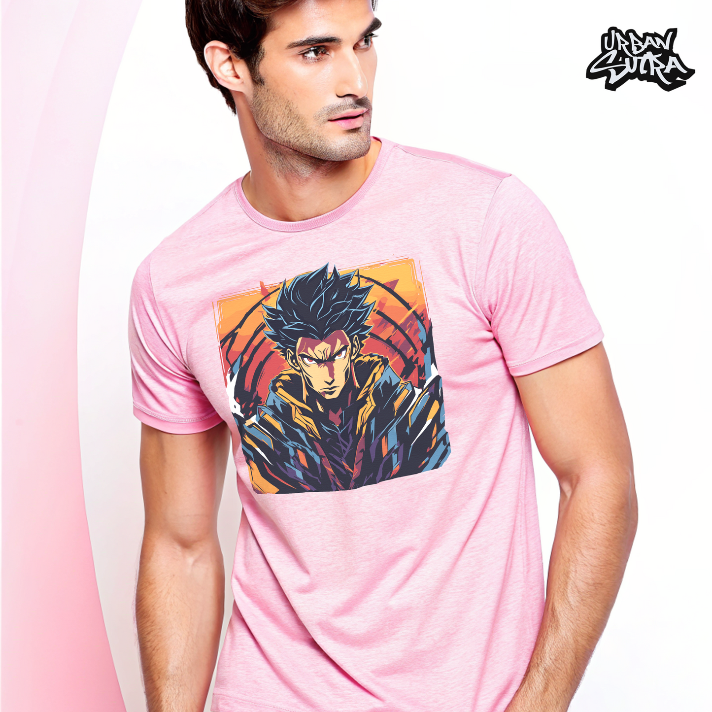 "Hero Verse" Men's Regular Fit Tee
