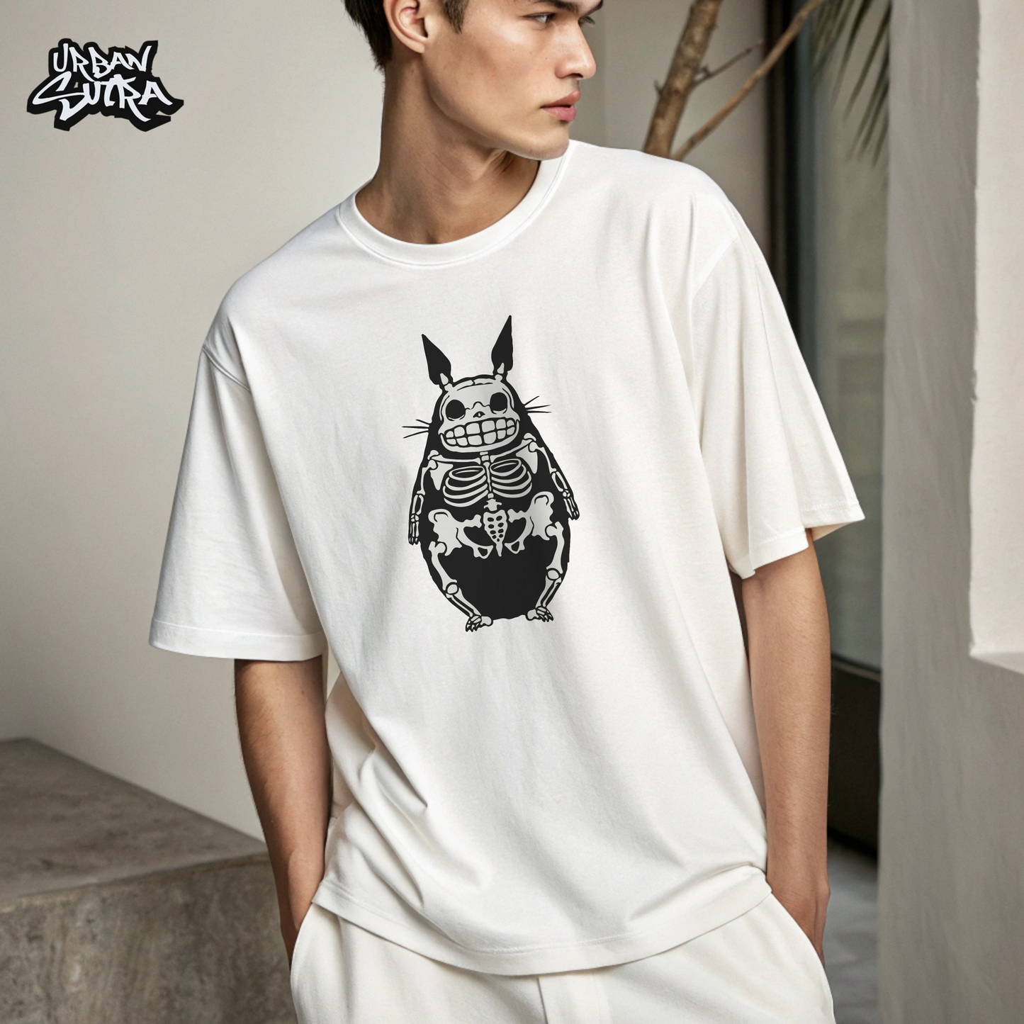 "X-Ray Vision" Men's Oversized Tee