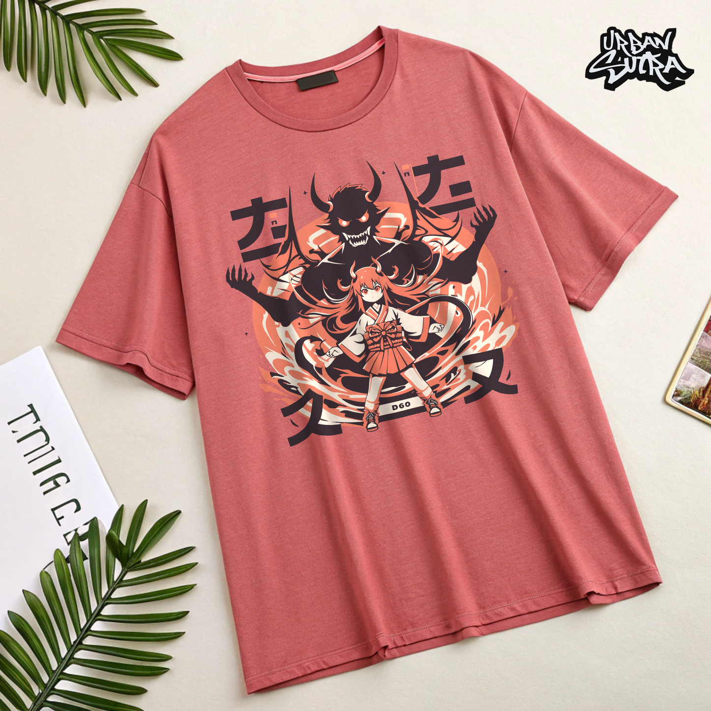"Shojo Exorcist" Men's Oversized Tee